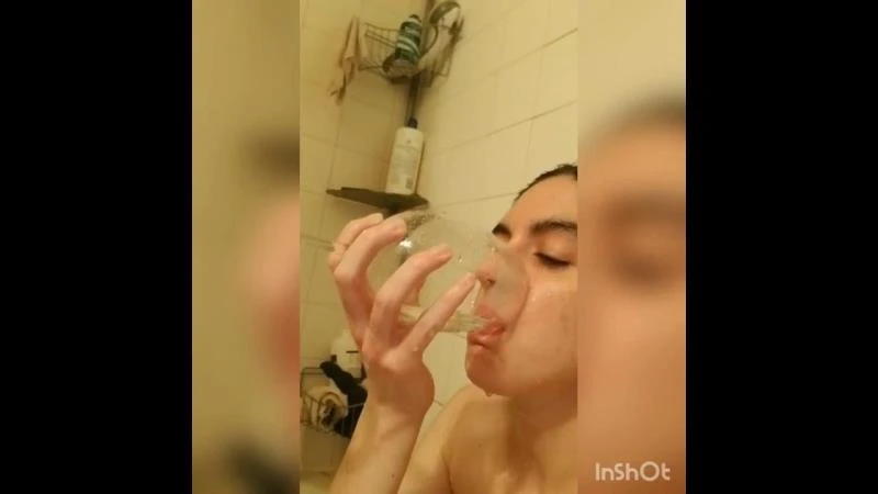 Girls Drink Urine From A Glass (Peeing Voyeur Girls Only, Threesome) (2023 | HD)