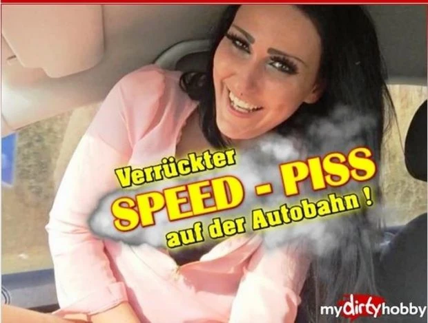 Crazy Speed Piss On The Highway !! (Pissing In Glass, Pissing) - Mira - Grey (2023 | HD)
