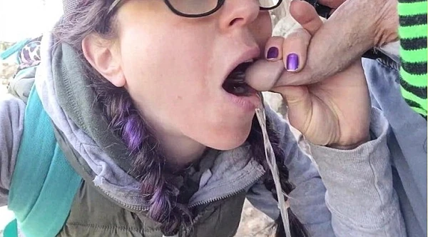 His Delicious Piss In My Mouth By The Lake (Orgasm, Outdoor Sex) - Nerdy Faery (2023 | HD)