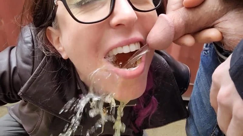 Mouth Piss Play Leads To Bj And Anal (Selfpee, Gaping Pussy) - Nerdy Faery (2023 | HD)