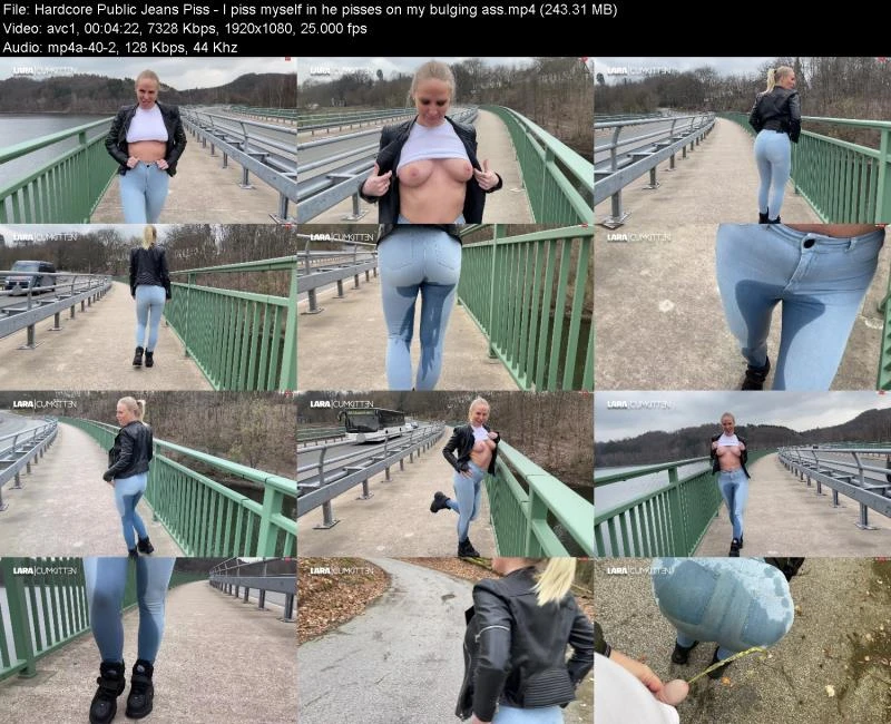 I Piss Myself In He Pisses On My Bulging Ass (All Sex, Cumshots) - Hardcore Public Jeans Piss (2023 | HD)
