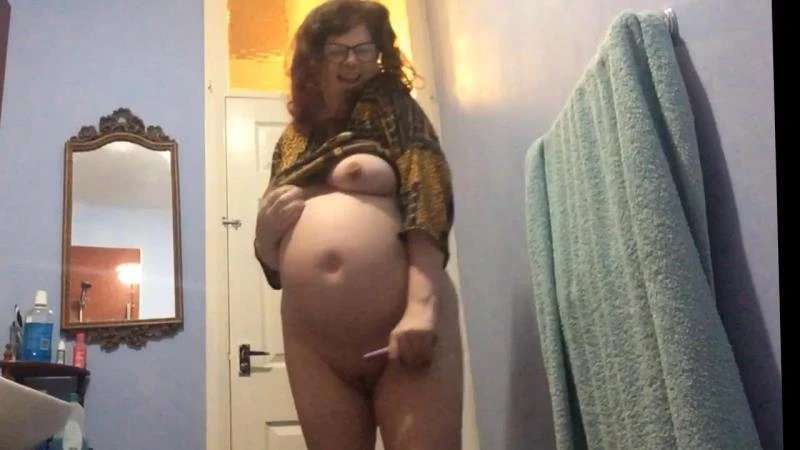 37 Weeks Pregnant Pee Stood Up (Pissing On Pussy, Pissed Woman) - Arikajira (2023 | HD)