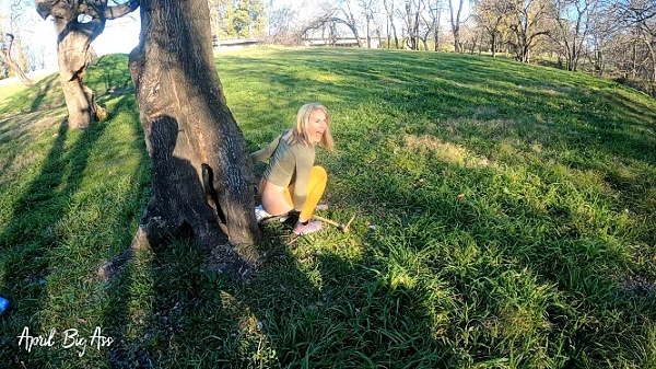 Drinking Pee In Public Risky Through The Streets Of The. (Clothed Pissing, Piss) - April Bigass (2023 | HD)