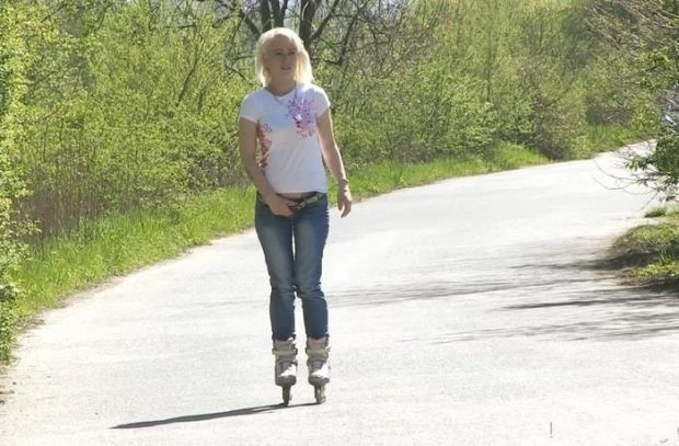 Tight Roller Skates (Piss Swapping, Wetting) - Licky Lex (2023 | HD)