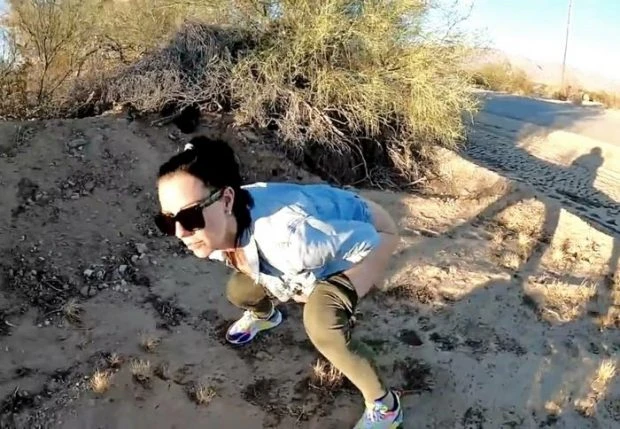 Outdoor Pissing In The Western Arizona (Squirt, Ginger Hair) - Texaspatti (2023 | HD)