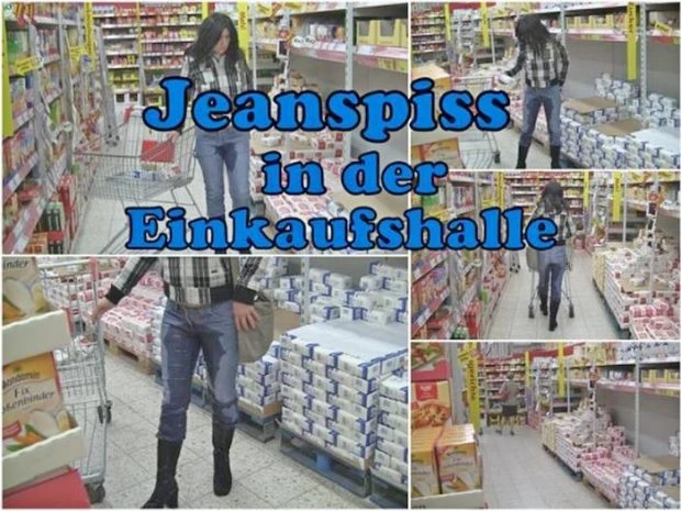 Jeanspiss In The Shopping Mall !!! (Amateurs, Lesbian Pissing) - Annedd28 (2023 | HD)