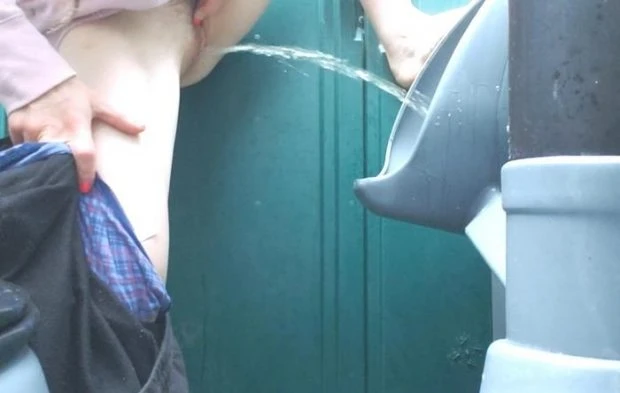 Couldn’T Hold My Piss At The Porta Potty Urinal (All Sex, Cumshots) - Nerdy Faery (2023 | HD)