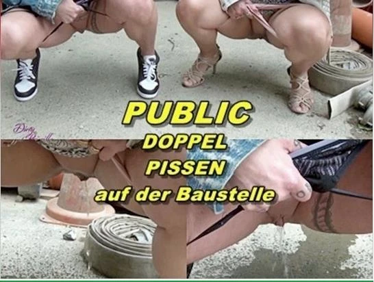 Public !! Double Piss Jet On The Construction Site (Piss Spitting, Domination) - Dirty-Priscilla (2023 | FullHD)