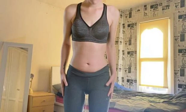 My Yoga Pants Wetting with warm pee (Pissing In Mouth, Lesbian Sex) - Peachypoppy (2023 | FullHD)