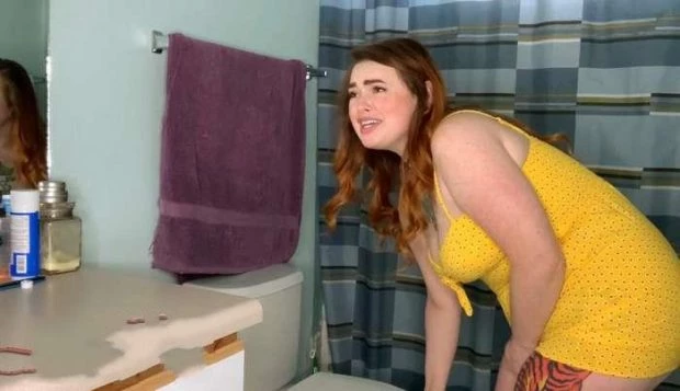 So desperate and peeing in sink (Close Pink, Hard Urine) - Adora bell (2024 | FullHD)